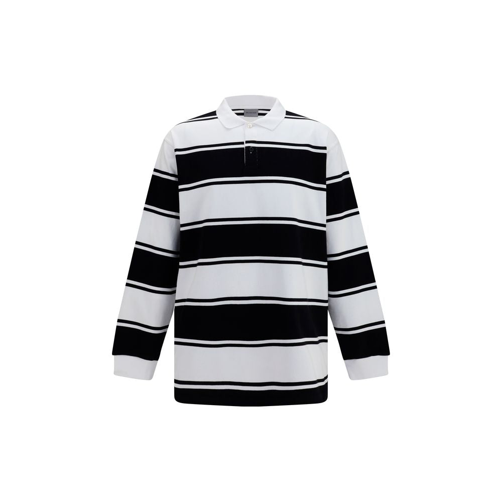 White Cotton Polo Shirt