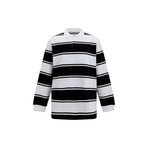 White Cotton Polo Shirt