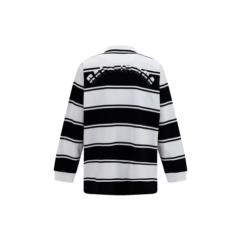 White Cotton Polo Shirt