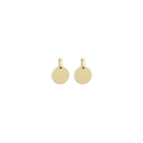 Gold Brass Earrings