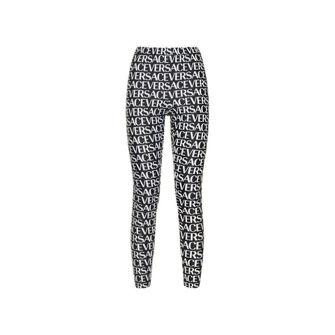 Black Elastane Leggings