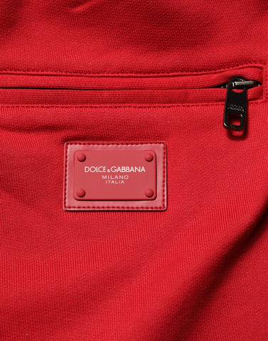 Red DG Logo Cotton Jogger Men Sweatpants Pants