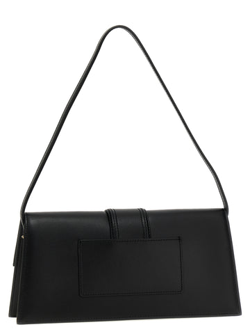 Black Cowhide Shoulder Bag