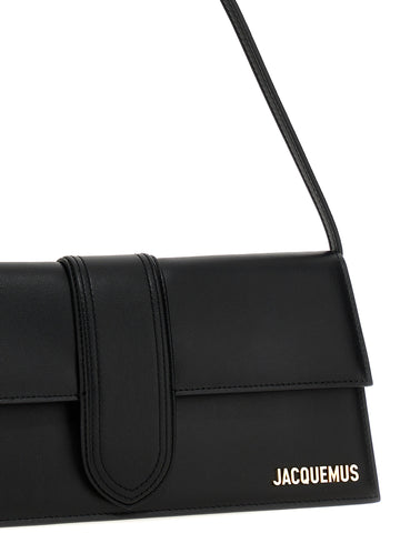 Black Cowhide Shoulder Bag