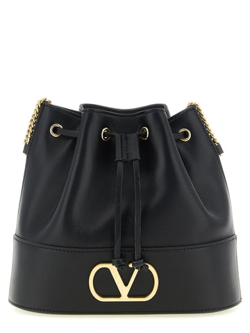 Black Lamb Leather Crossbody Bag