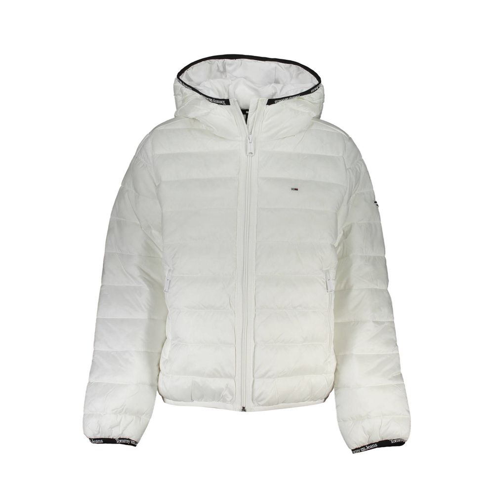 Bianco Polyester Women's Jacket