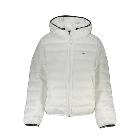 Bianco Polyester Women's Jacket