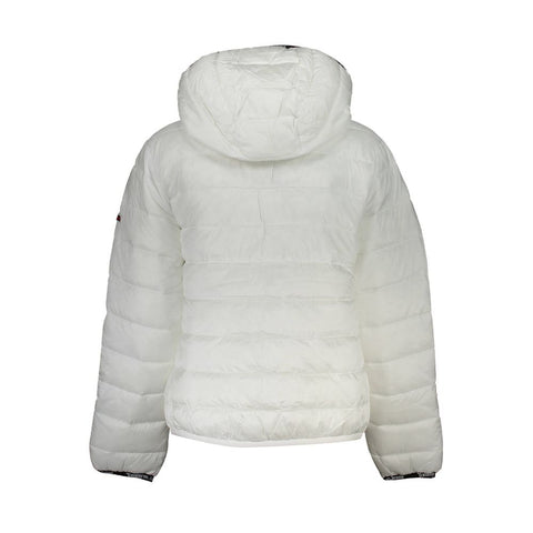 Bianco Polyester Women's Jacket