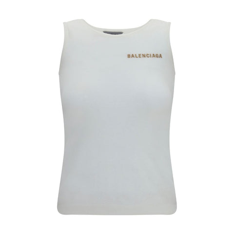 White Cotton Tank Tops
