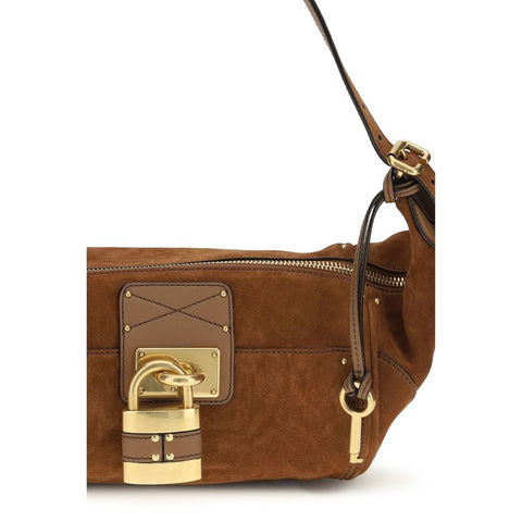 Brown Calf Leather Bos Taurus Shoulder Bag
