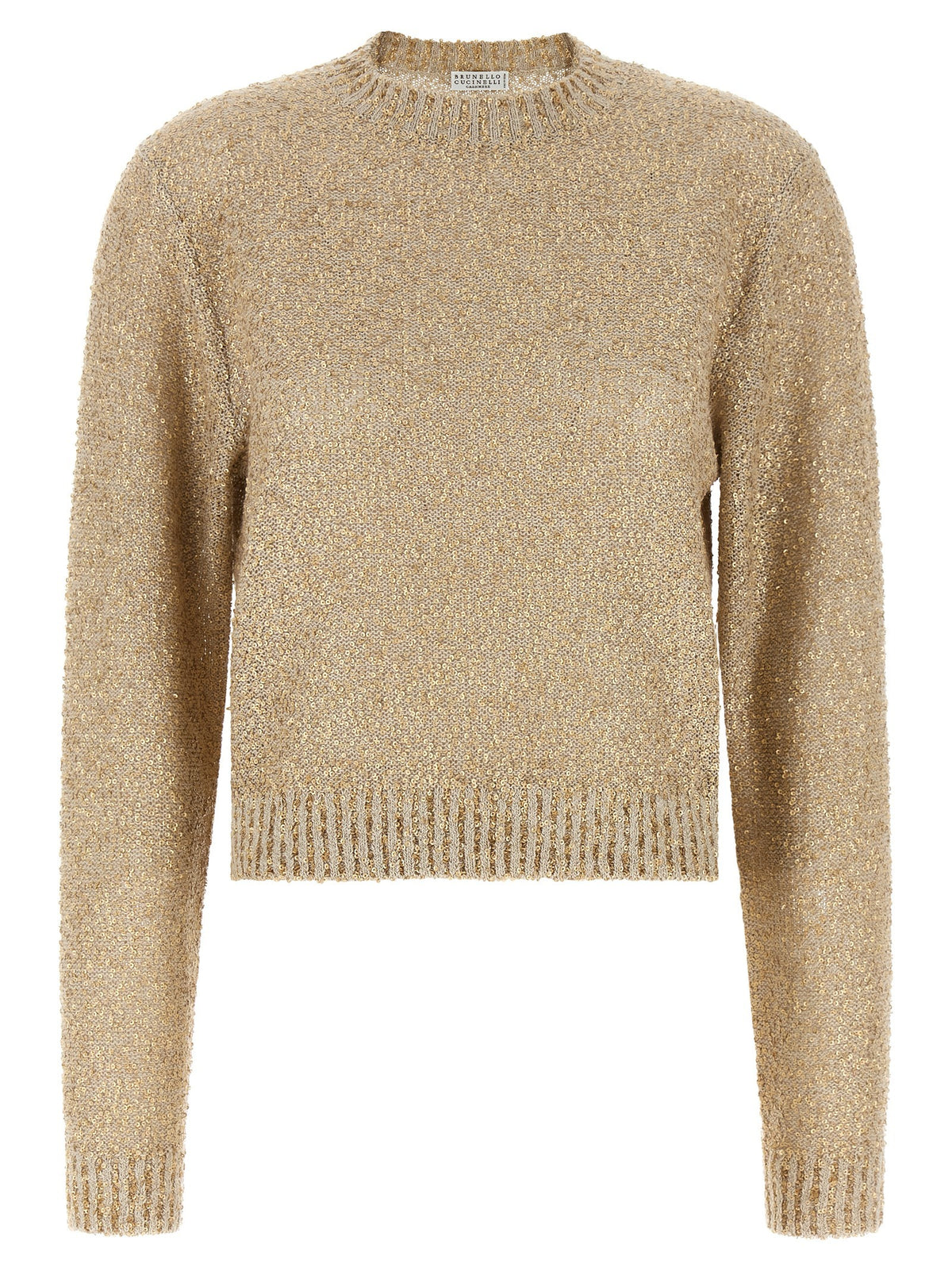 Gold Linen Cardigan