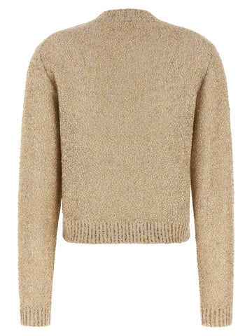 Gold Linen Cardigan