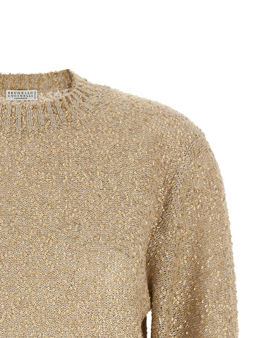 Gold Linen Cardigan