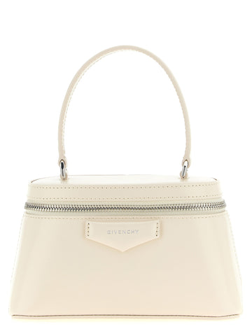 White Leather Crossbody Bag