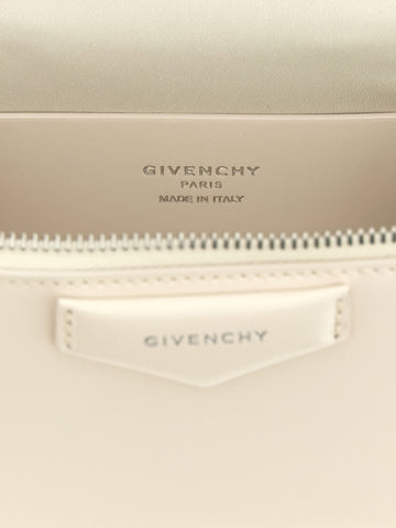 White Leather Crossbody Bag