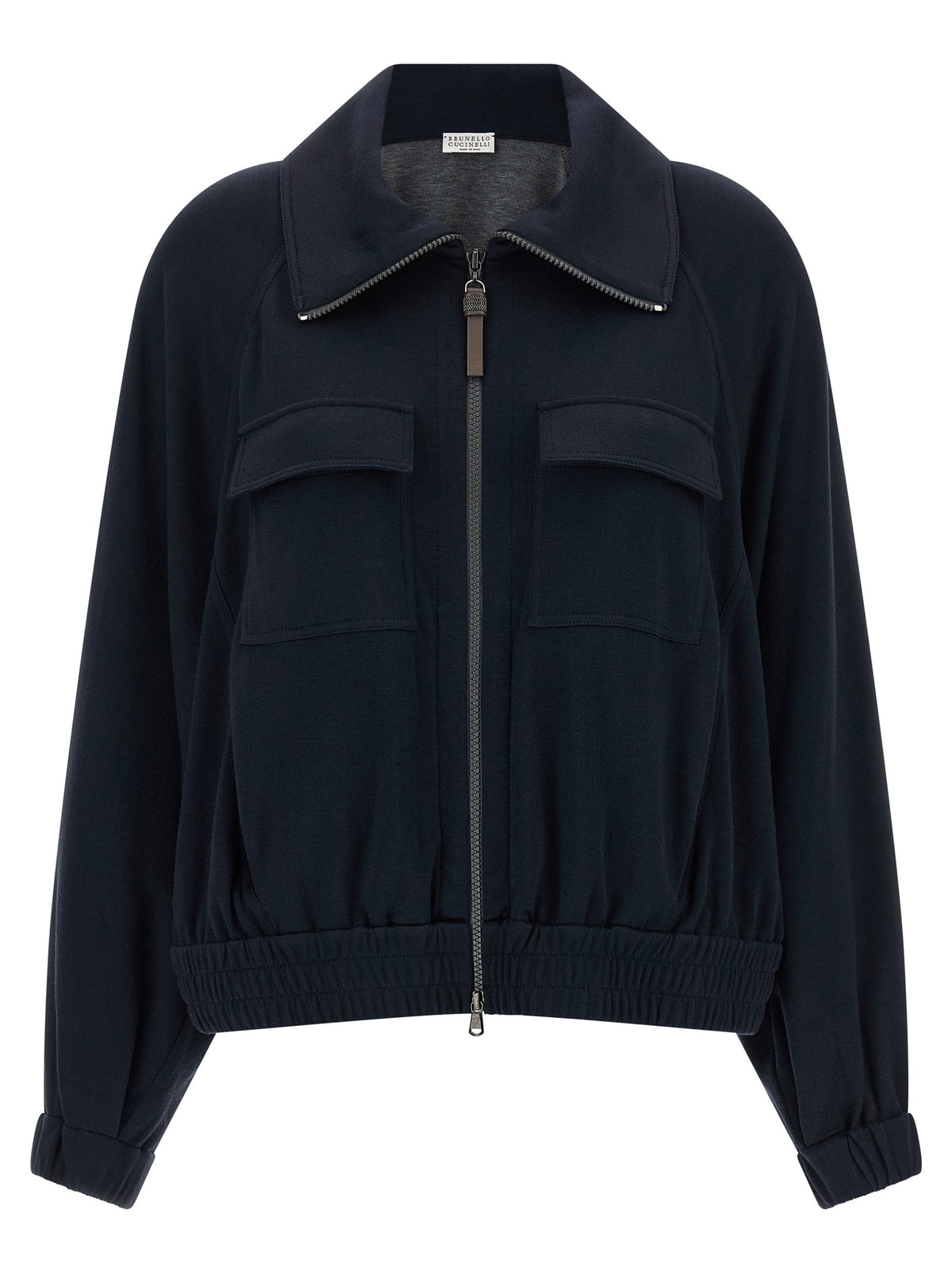 Blue Cotton Bomber