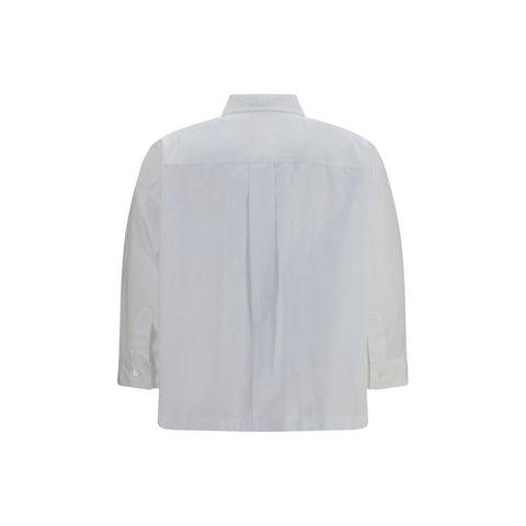 White Cotton Dress Shirt