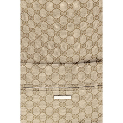 Beige Polyester Backpack