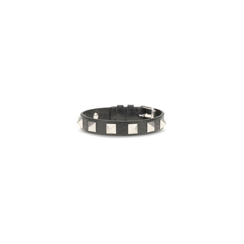Black Calf Leather Bos Taurus Bracelet