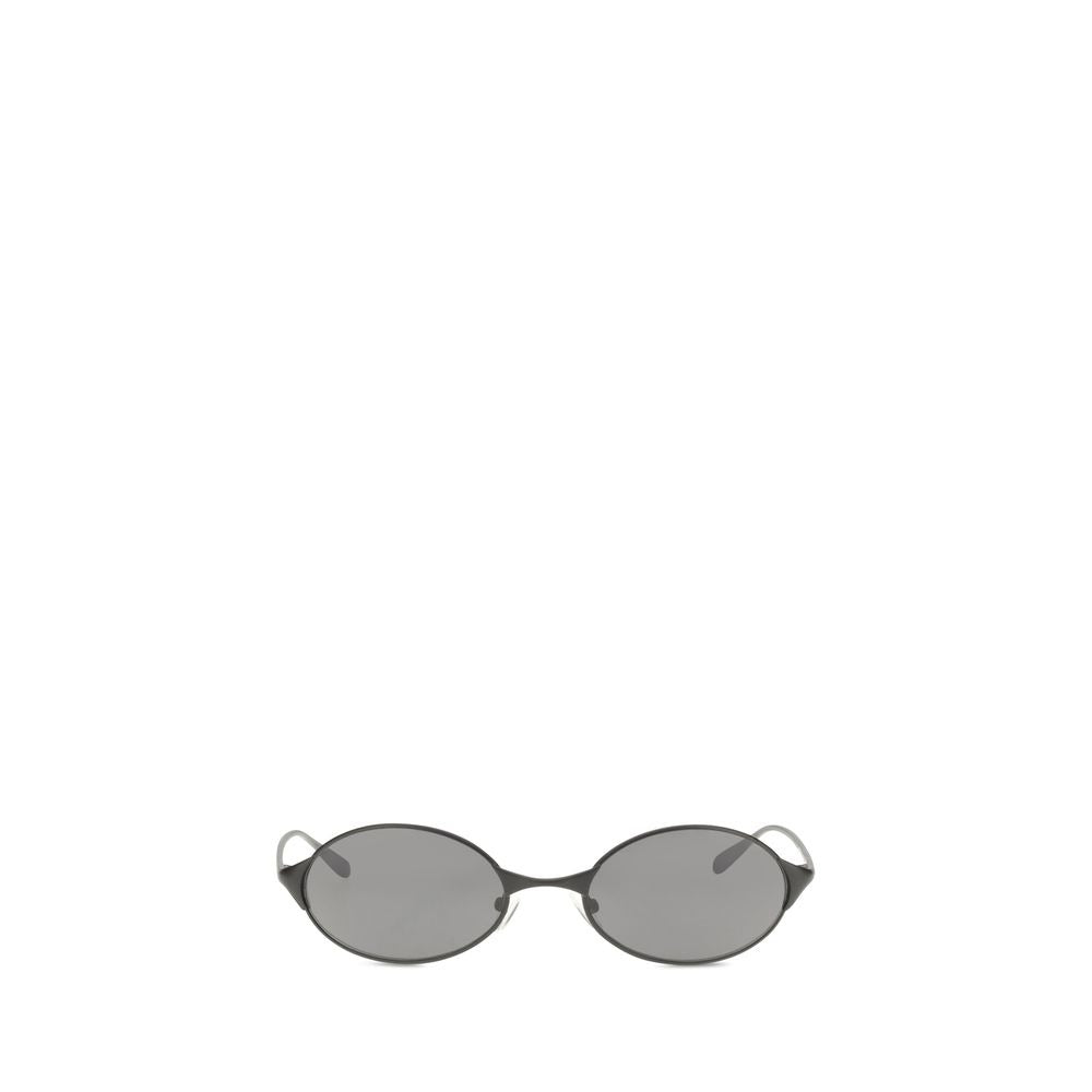 Gray Metal Sunglasses
