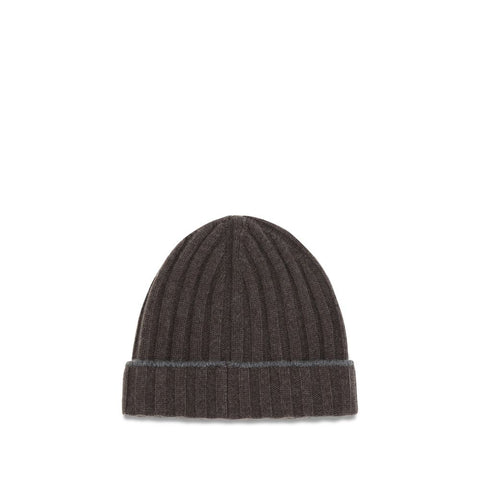 Brown Cashmere Beanie