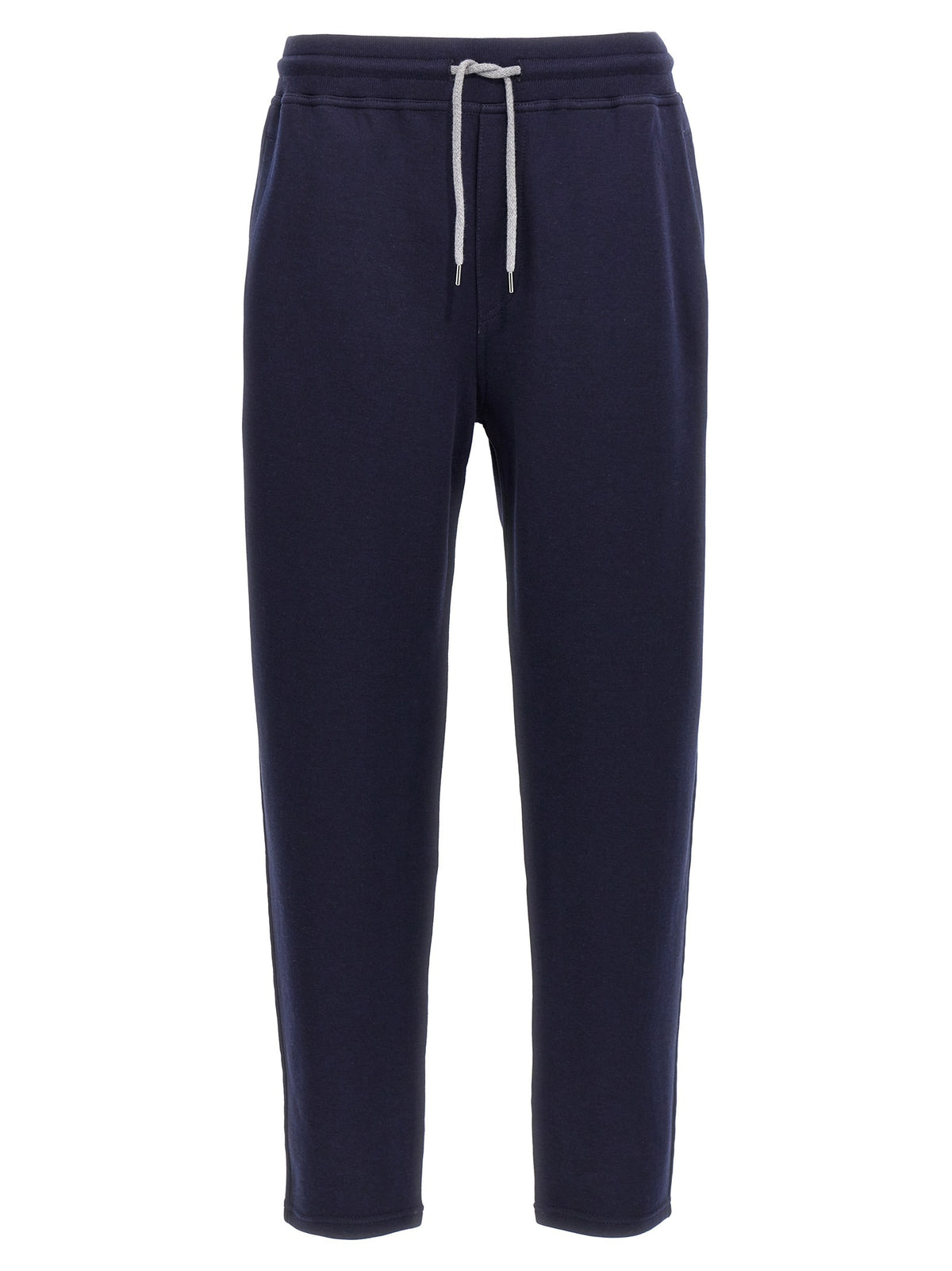 Blue Cotton Joggers (Workout Pants)