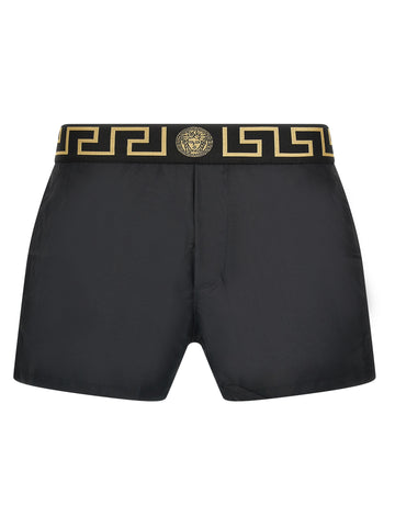 Multicolor Polyester Swim Shorts