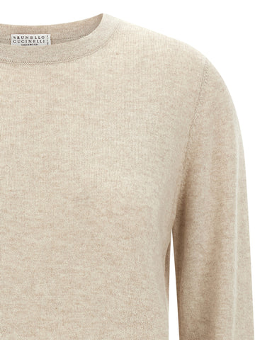 Beige Cashmere Cardigan