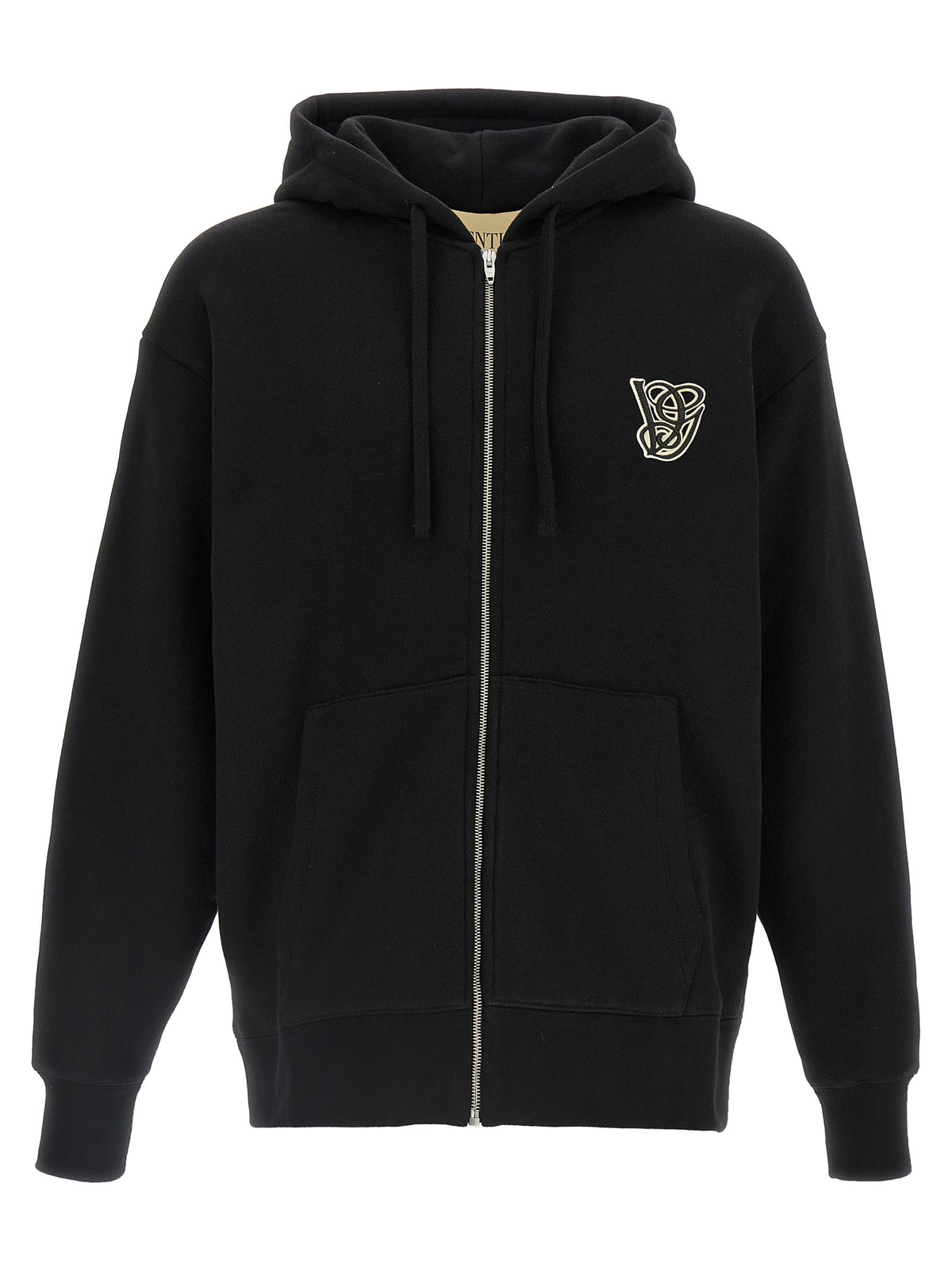 Black Cotton Sweatshirt