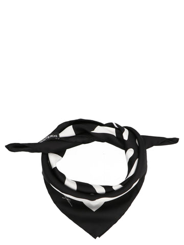 Bicolor Silk Scarf