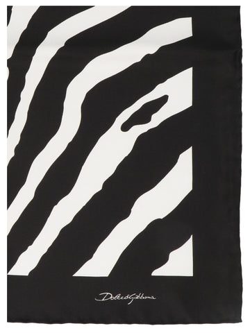 Bicolor Silk Scarf