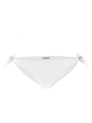 White Polyamide Swim Briefs