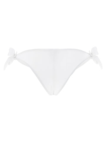 White Polyamide Swim Briefs