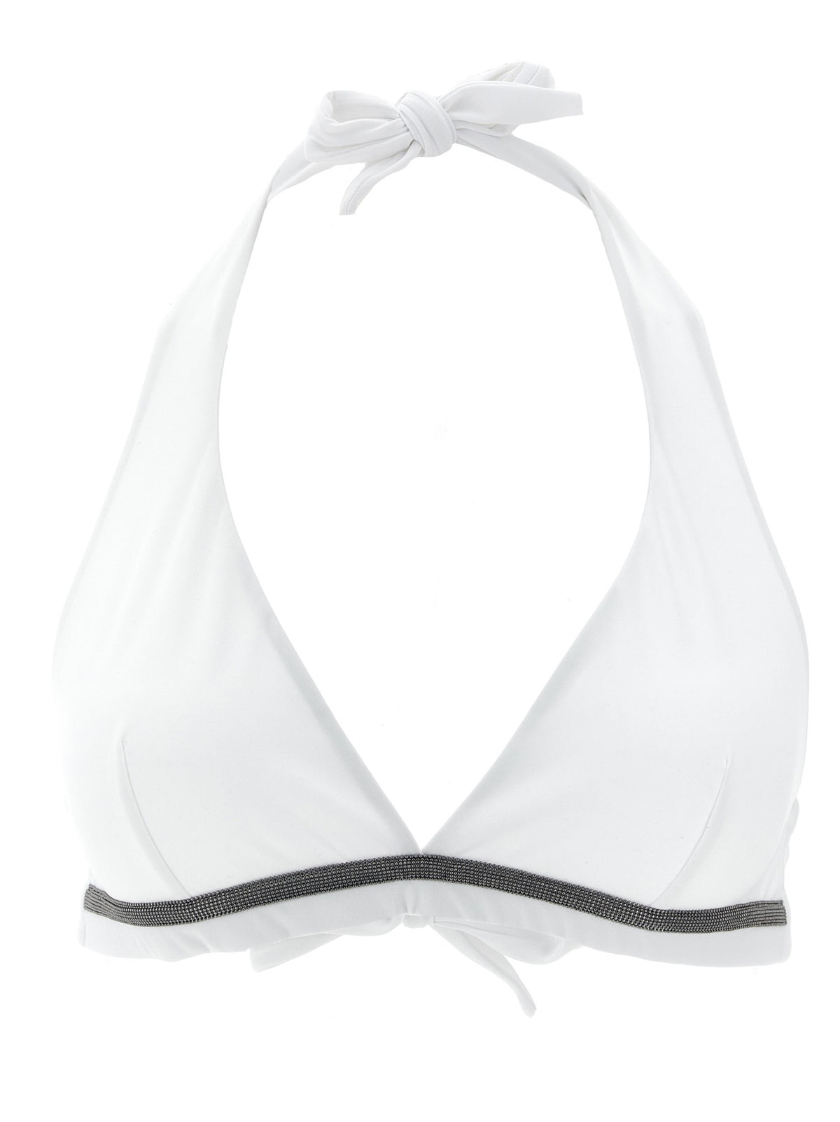 White Polyamide Bikini