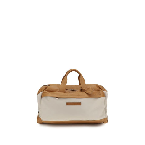 Beige Calf Leather Bos Taurus Luggage And Travel
