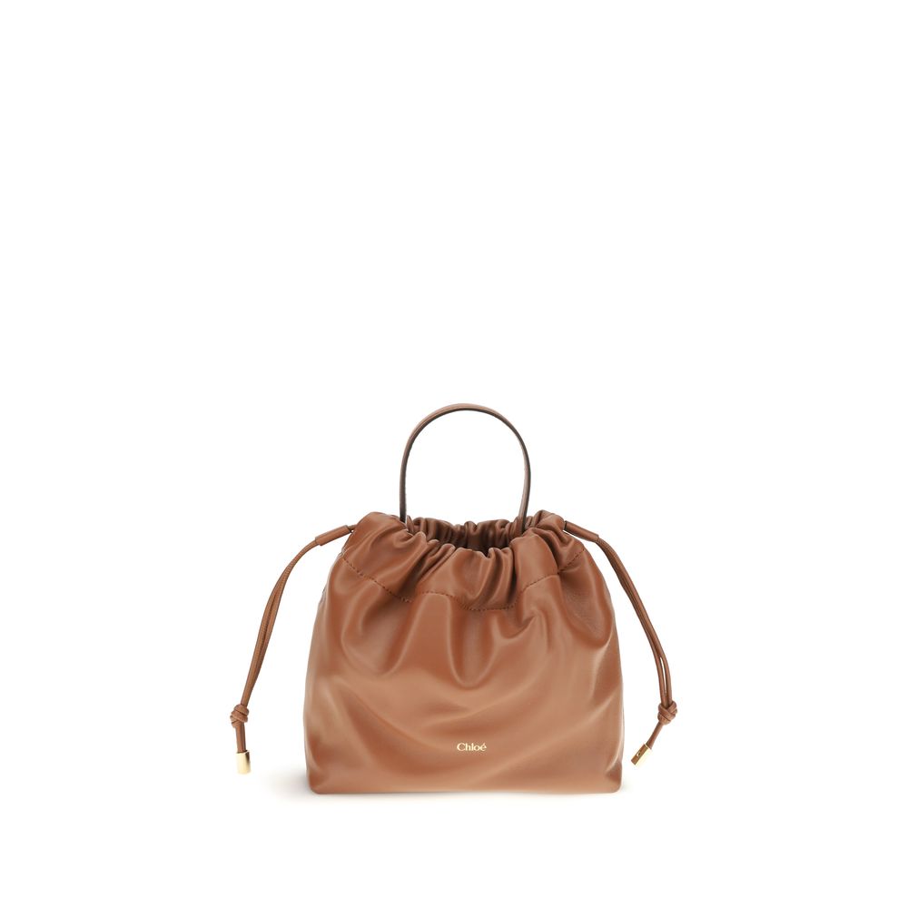 Brown Lamb Ovis Aries Shoulder Bag