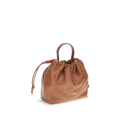 Brown Lamb Ovis Aries Shoulder Bag