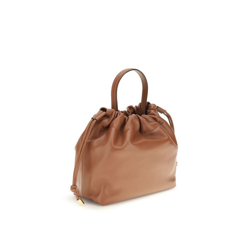 Brown Lamb Ovis Aries Shoulder Bag