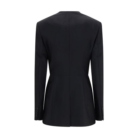 Black Wool Oves Aries Blazer