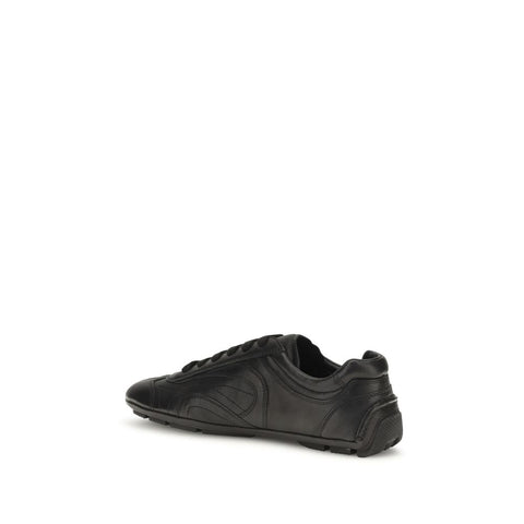 Black Lamb Ovis Aries Low Top Sneakers