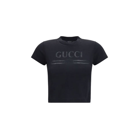 Black Cotton T-Shirt
