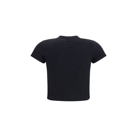 Black Cotton T-Shirt