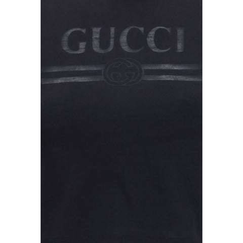 Black Cotton T-Shirt