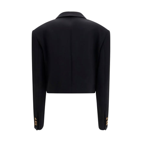 Black Wool Oves Aries Blazer