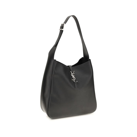 Black Calf Leather Bos Taurus Shoulder Bag