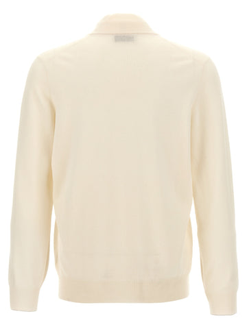 White Cashmere Cardigan
