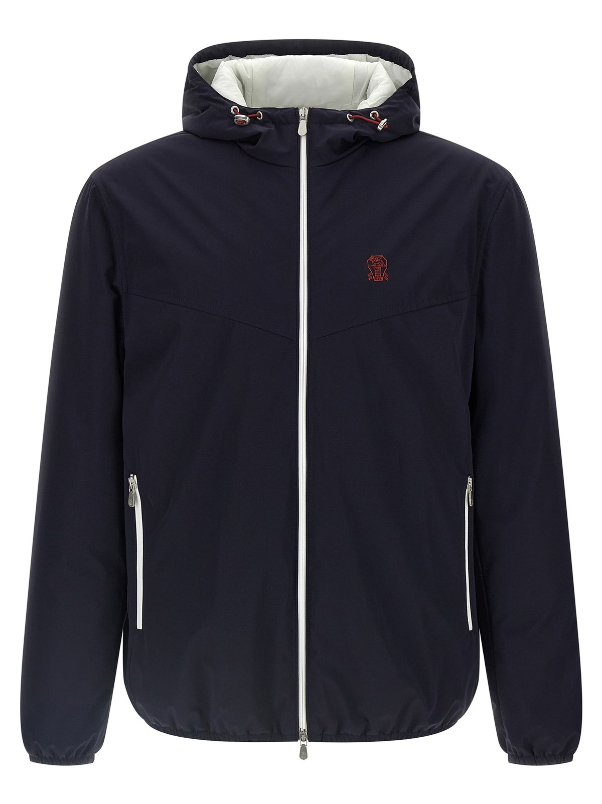 Blue Polyamide Shell Jacket
