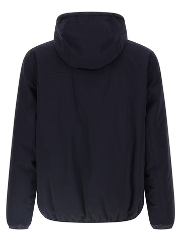 Blue Polyamide Shell Jacket