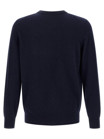 Blue Cashmere Cardigan