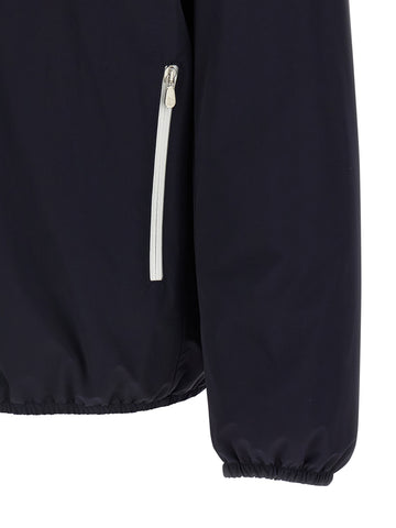 Blue Polyamide Shell Jacket